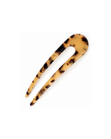 Acetate French Pin - Beige
