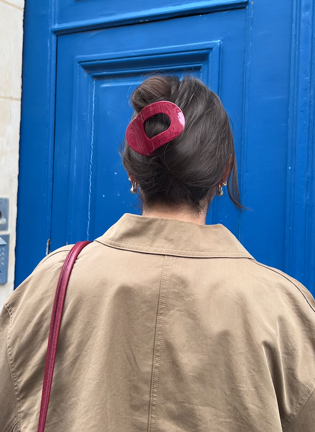Coiffure avec une pince AELYS