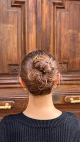 Acetate French Pin - Marron