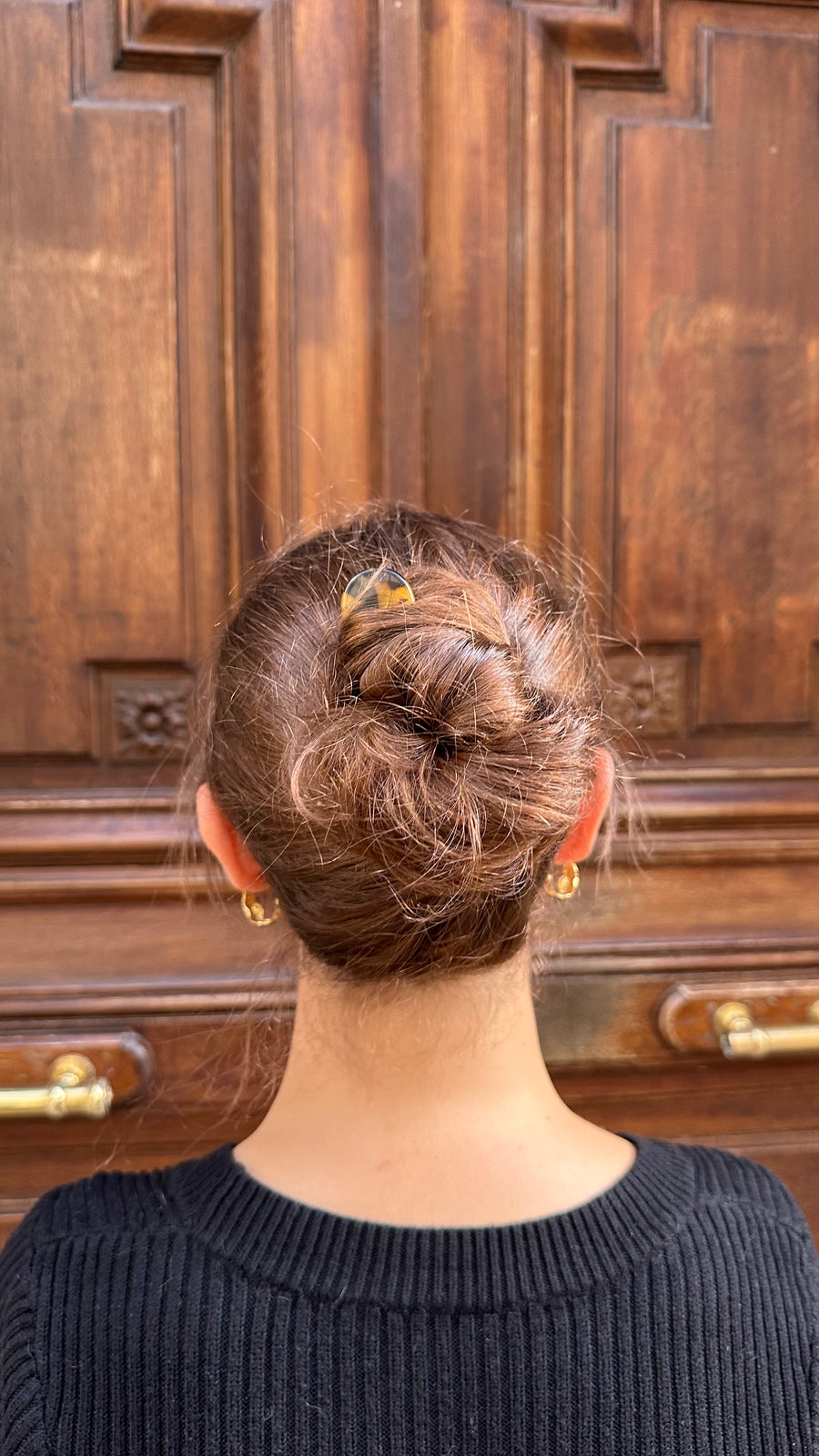 Coiffure avec une pince AELYS