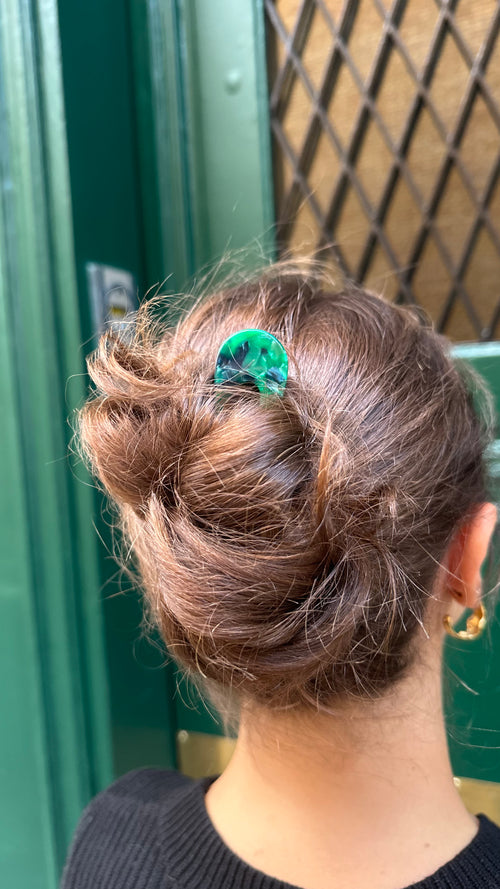 Acetate French Pin - Verte
