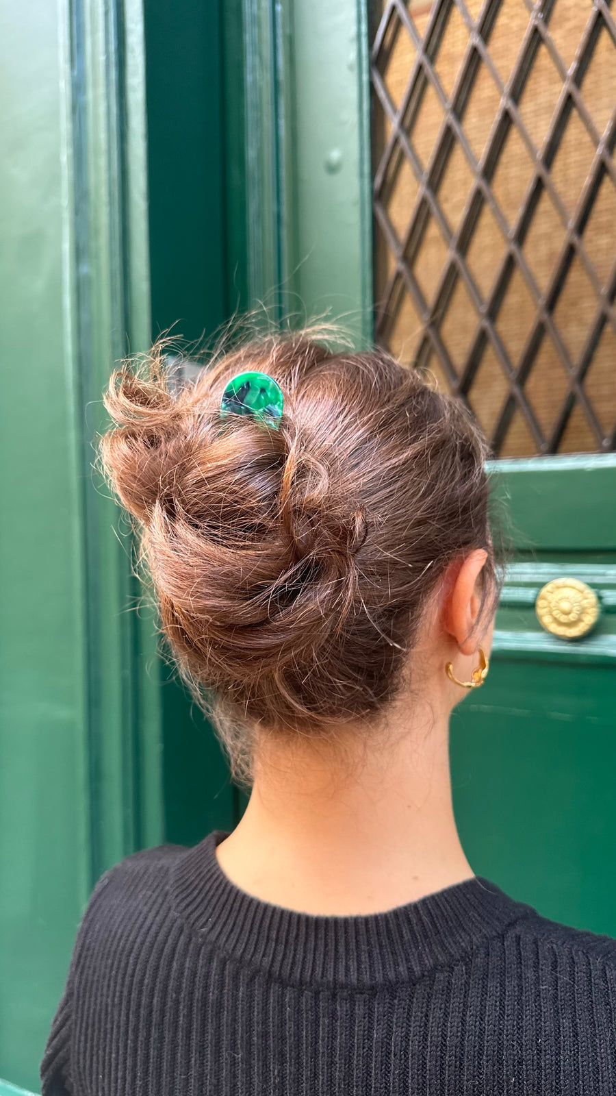 Coiffure avec une pince AELYS